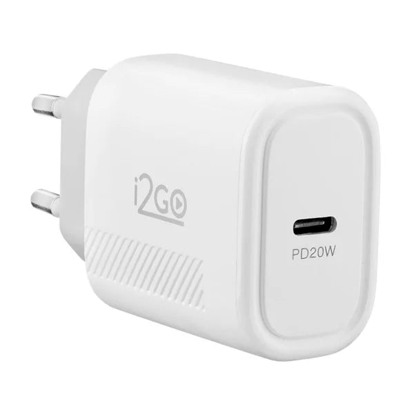 Carregador de Parede Ultra Rápido 20W com 1 Saída USB-C Power Delivery