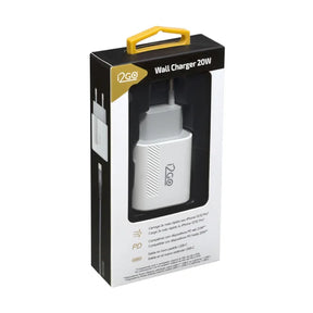 Carregador de Parede Ultra Rápido 20W com 1 Saída USB-C Power Delivery