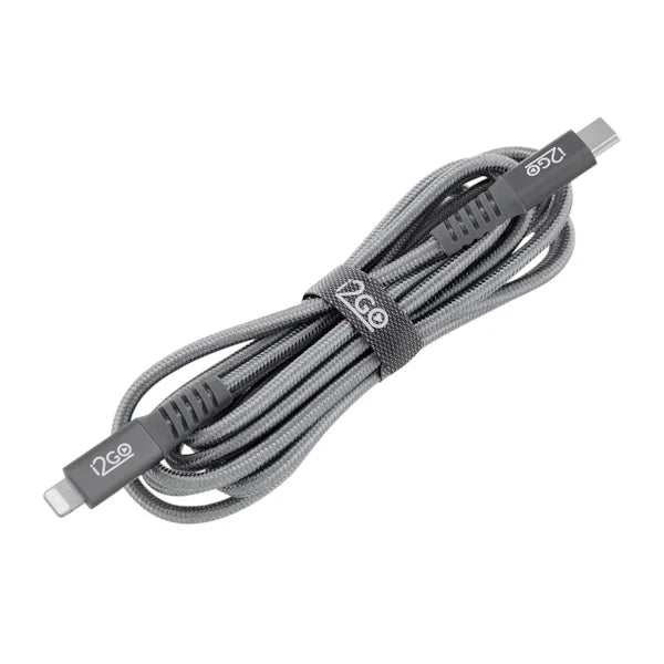 Cabo iPhone Lightning + USB-C i2GO Certificado MFi 2m